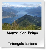 Monte San Primo  Triangolo lariano